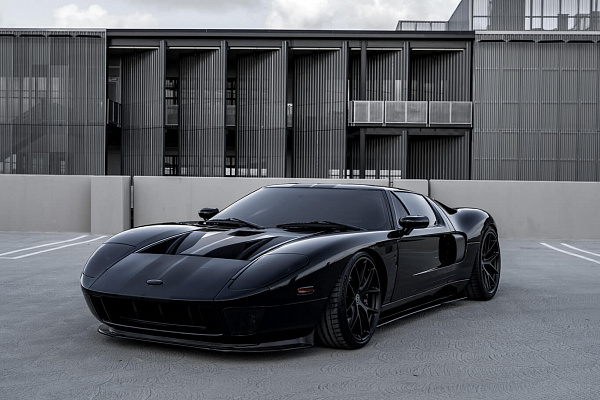 Фото дисков HRE P101 Черный сатин на Ford GT I