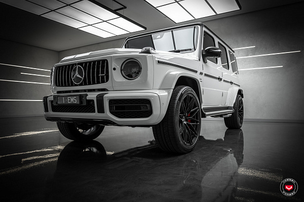 Фото дисков Vossen S21-02 Черный сатин на Mercedes-Benz G-Class III