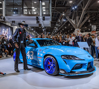 Фото дисков HRE C106 на Toyota Supra A90