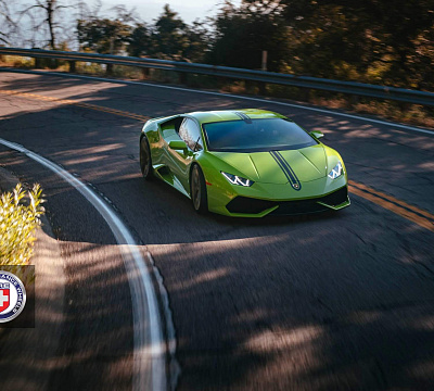 Фото дисков HRE P200 на Lamborghini Huracan