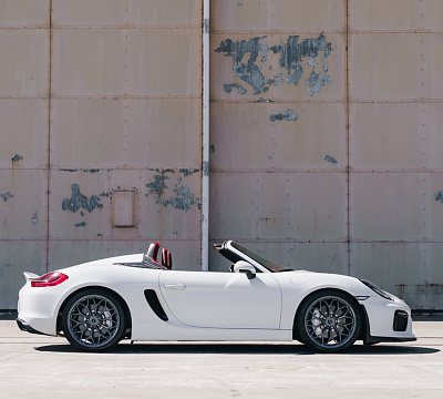 Фото дисков Brixton Forged CM6-R на Porsche Boxster III