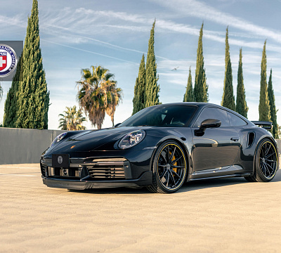 Фото дисков HRE S104SC на Porsche 911 VIII