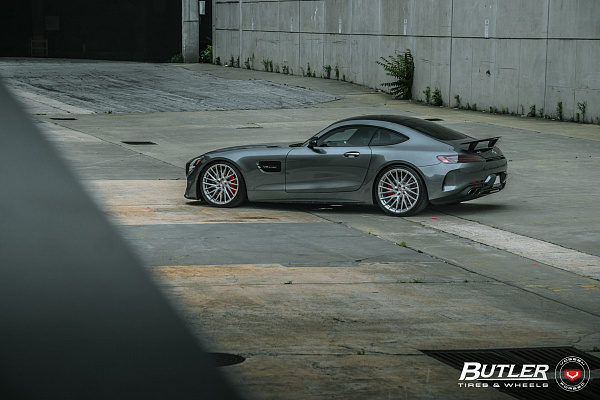 Фото дисков Vossen EVO-6T Глянцевый лак на Mercedes-Benz AMG GT I