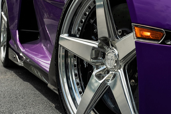Фото дисков Anrky RS5.2 Полированный лак на Lamborghini Revuelto