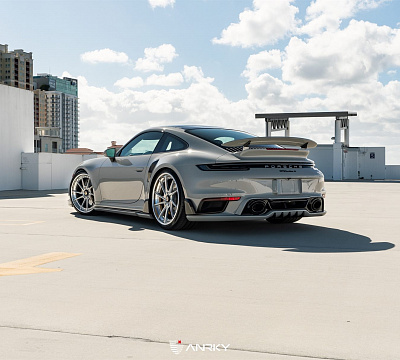 Фото дисков Anrky AN33 на Porsche 911 VIII