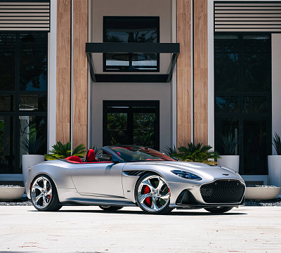 Фото дисков HRE 522M на Aston Martin DBS 3
