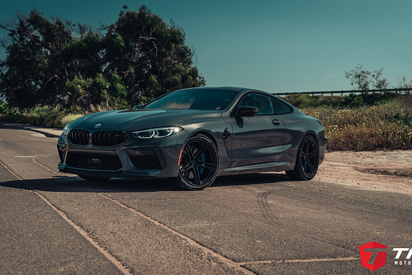 Фото дисков HRE P207 Черный сатин на BMW 8/M8
