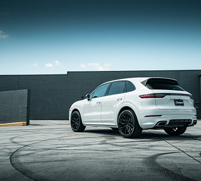 Фото дисков Vossen HF-2 на Porsche Cayenne III