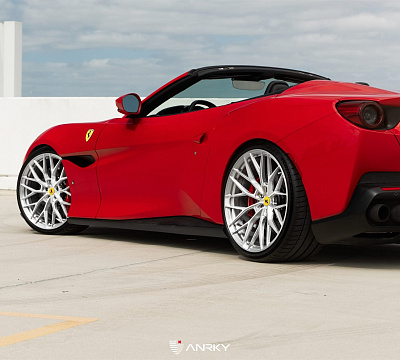 Фото дисков Anrky AN10 на Ferrari Portofino