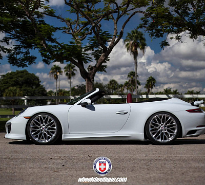 Фото дисков HRE P200 на Porsche 911 VII