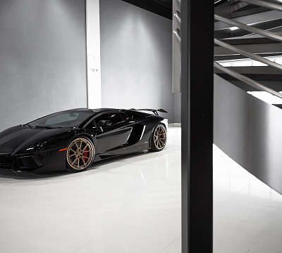 Фото дисков Anrky AN32 на Lamborghini Aventador