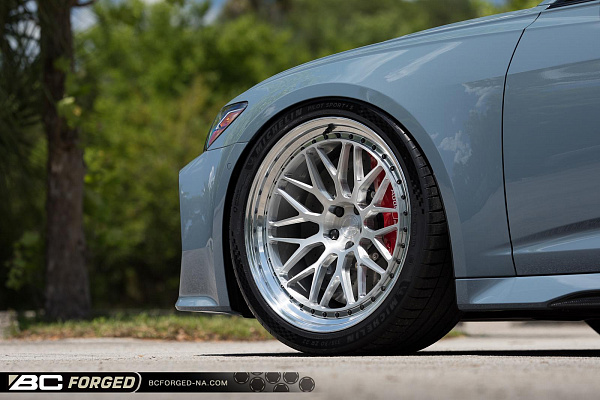 Фото дисков BC Forged LE81 // MLE81 Глянцевый лак на Audi A/RS 6 (C8)