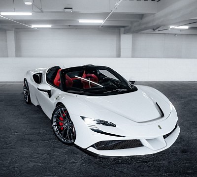 Фото дисков Anrky AN10 на Ferrari SF90