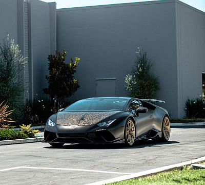 Фото дисков Anrky AN22 на Lamborghini Huracan