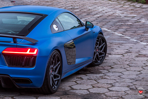 Фото дисков Vossen CG-209T (3-Piece) Сатиновый графит на Audi R8 (4S)