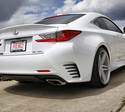 Фото дисков Vossen CV5 на Lexus RC