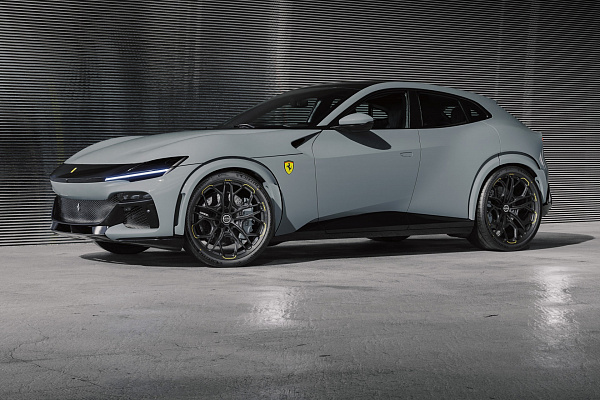 Фото дисков Brixton Forged PF14 R / RS Черный сатин на Ferrari Purosangue