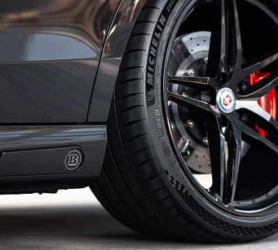 Фото дисков HRE P107 на Mercedes-Benz S-Class (W222, C217)