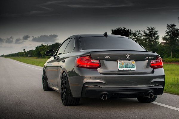 Фото дисков MRR FS01 Черный глянец на BMW 2/M2 (F22/F87)