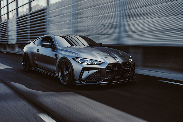 Фото дисков Brixton Forged CM5-RS Черный сатин на BMW 4/M4 (G22/G82)