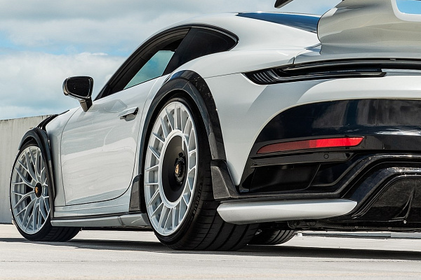 Фото дисков Anrky AN20 Aerosport Белый глянец на Porsche 911 VIII