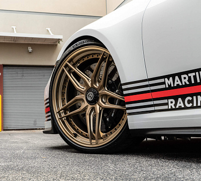 Фото дисков HRE S107SC на Porsche 911 VIII