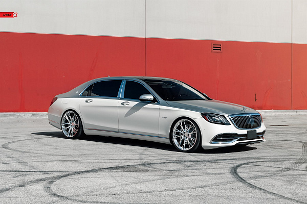 Фото дисков Anrky S1-X5 Полированный лак на Mercedes-Benz S-Class (W222, C217)