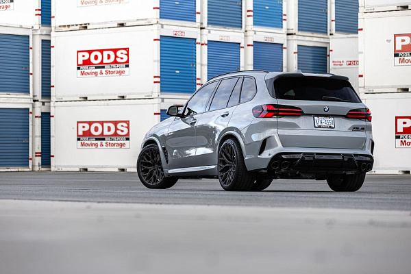 Фото дисков Brixton Forged PF13 R / RS Сатиновый темный лак на BMW X5/X5 M (G05/G18/F95)