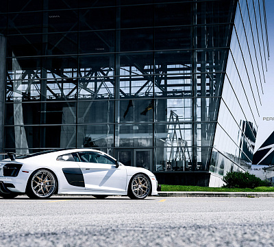 Фото дисков HRE S101SC на Audi R8 (4S)