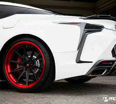 Фото дисков Vossen EVO-2R (3-Piece) на Lexus LC 500