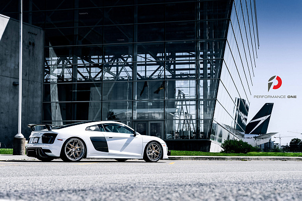 Фото дисков HRE S101SC Глянцевая шампань на Audi R8 (4S)
