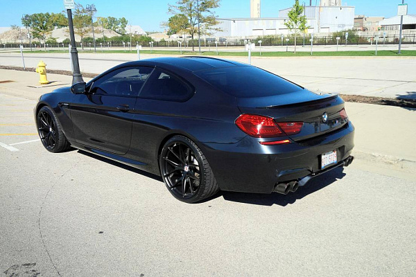Фото дисков HRE P101 Черный сатин на BMW 6/M6 (F06/F13/F12)