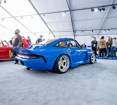 Фото дисков HRE 522 на Porsche 911 IV