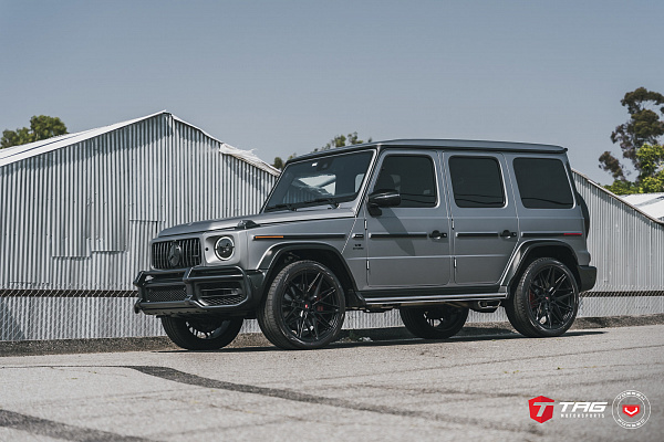 Фото дисков Vossen EVO-5 Черный сатин на Mercedes-Benz G-Class III