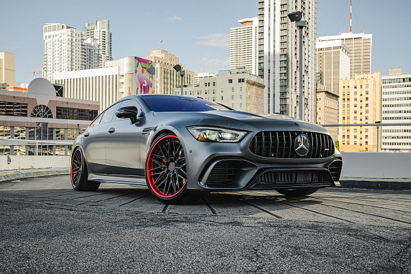 Фото дисков Strasse Wheels SV10M-RS Deep Concave FS Другой цвет на Mercedes-Benz AMG GT I