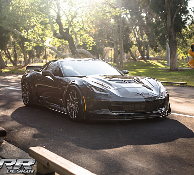 Фото дисков MRR FS01 на Chevrolet Corvette C7