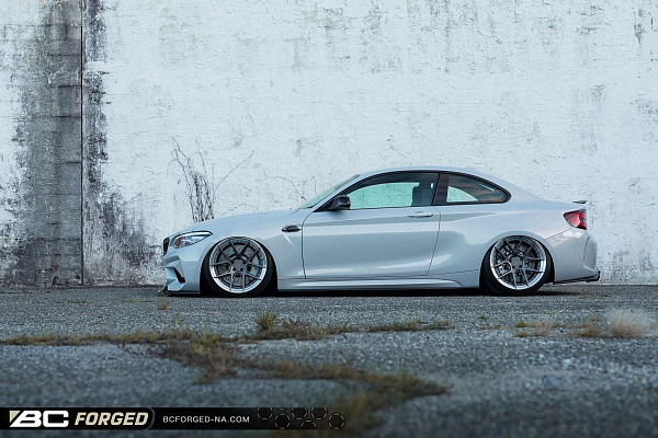 Фото дисков BC Forged HCA381 Матовый графит на BMW 2/M2 (F22/F87)