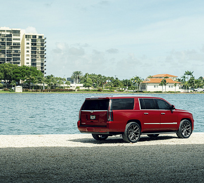 Фото дисков Vossen HF6-4 на Cadillac Escalade IV