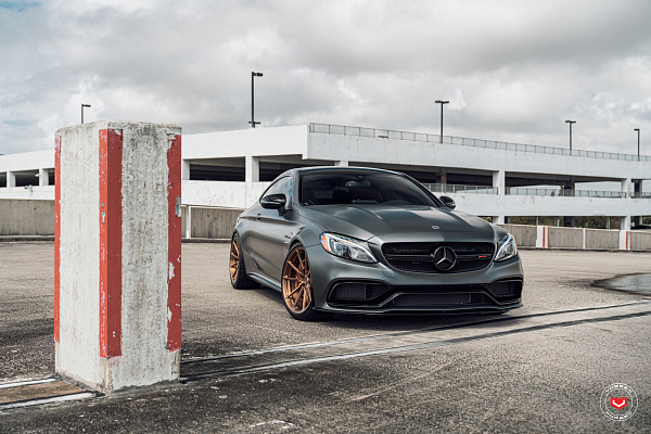 Фото дисков Vossen M-X2 Глянцевая темная медь на Mercedes-Benz C-Class (W205)