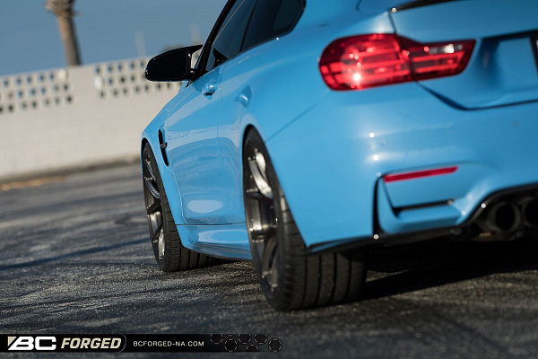 Фото дисков BC Forged RZ05 Глянцевый темный лак на BMW 4/M4 (F32/F82)