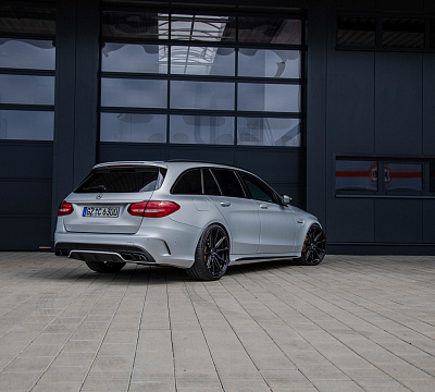 Фото дисков Vossen HF-3 на Mercedes-Benz C-Class (W205)
