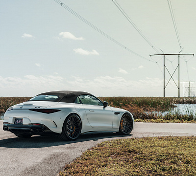 Фото дисков Vossen S17-04 на Mercedes-Benz SL (R232)