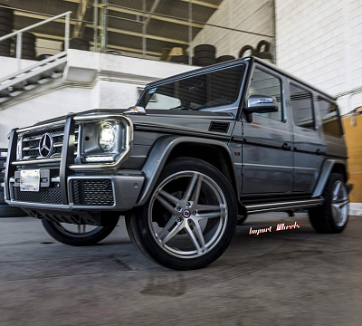 Фото дисков HRE P107 на Mercedes-Benz G-Class II