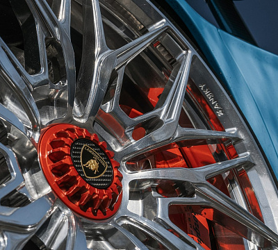 Фото дисков Anrky S1-X1 на Lamborghini Aventador