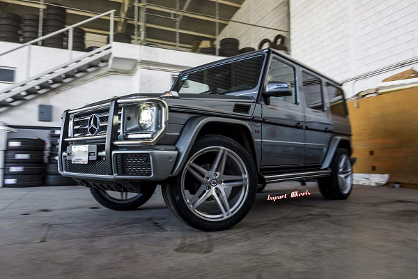 Фото дисков HRE P107 Глянцевый лак на Mercedes-Benz G-Class II