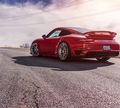 Фото дисков Anrky AN38 на Porsche 911 VII