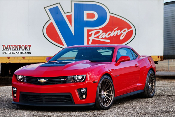 Фото дисков HRE 303M Сатиновая бронза на Chevrolet Camaro V