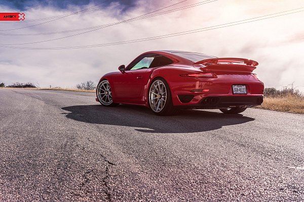 Фото дисков Anrky AN38 Глянцевый лак на Porsche 911 VII