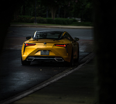Фото дисков Vossen HF-1 на Lexus LC 500