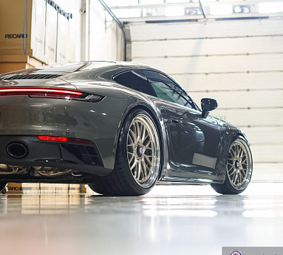 Фото дисков HRE 520 на Porsche 911 VIII